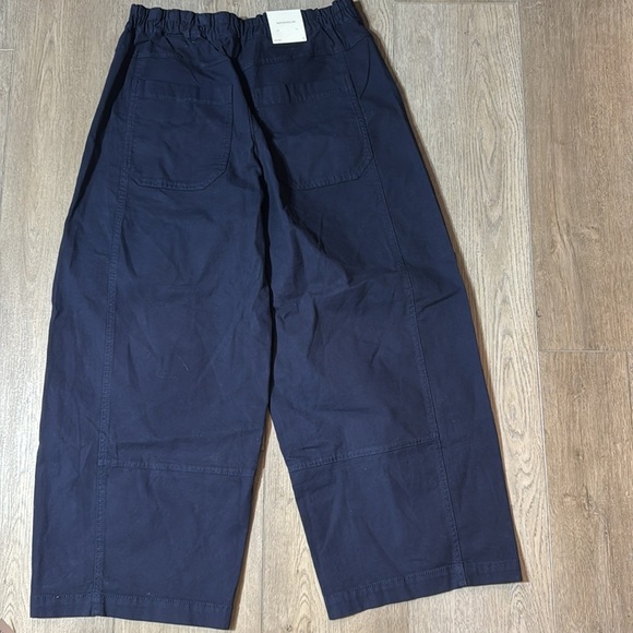 NWT! Banana Republic Navy Blue Mid-Rise Relaxed Painter Pull-On Pant - Multiple - Picture 7 of 7